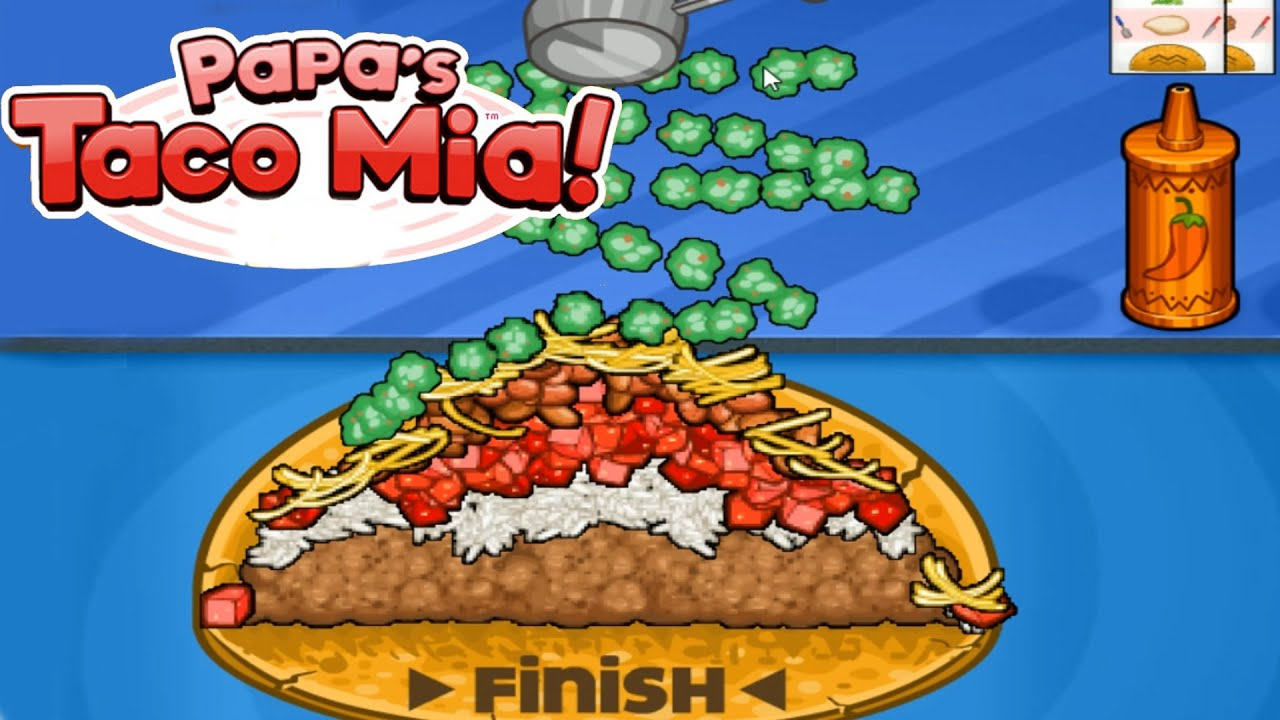Papa's Taco Mia gameplay